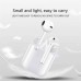 i12s Bluetooth Wireless Headphone with Mic and Touch Sensor Bluetooth Headset  (White, True Wireless)